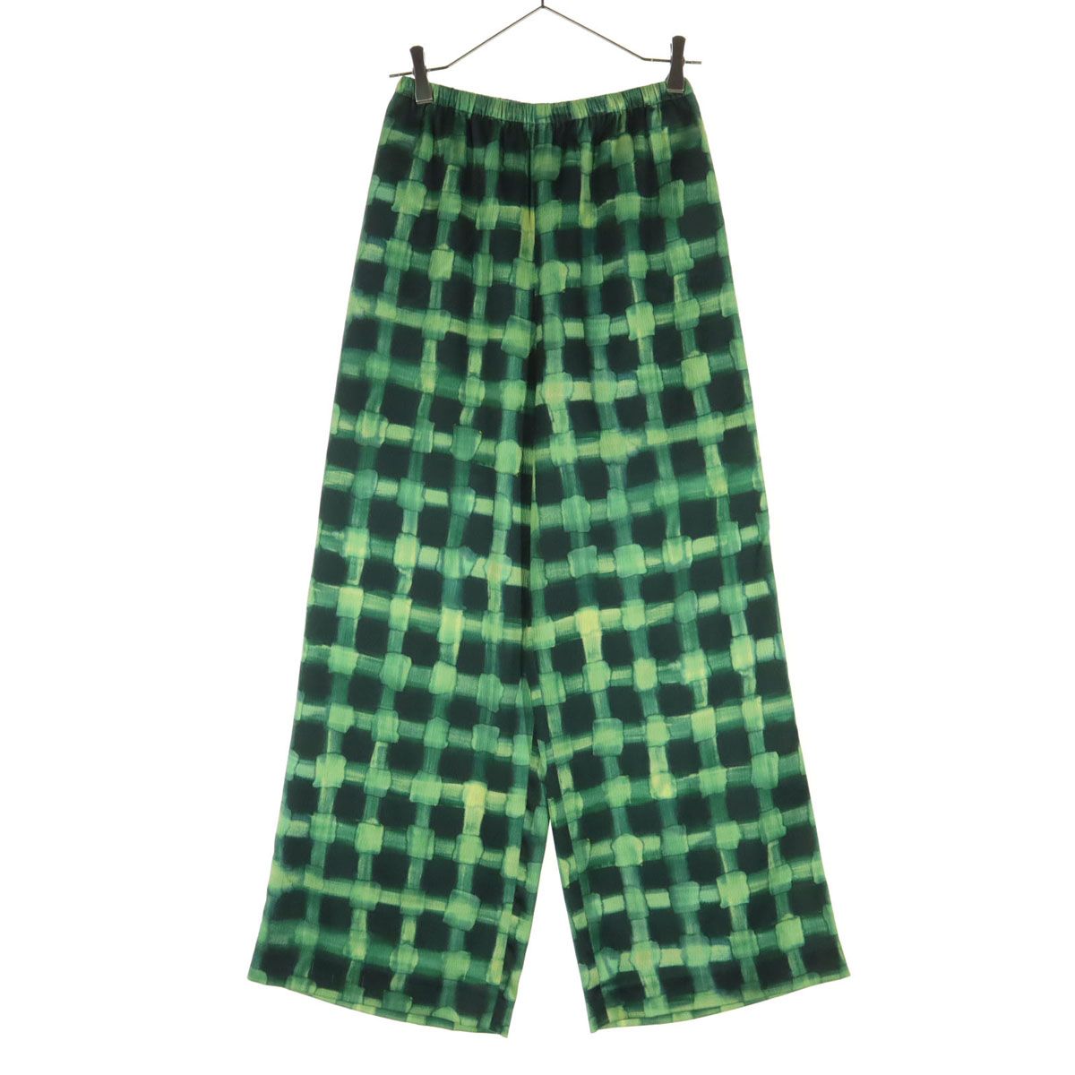 古着 緑 チェック柄 ズボン DAY CLOSET パジャマ ルームウェア