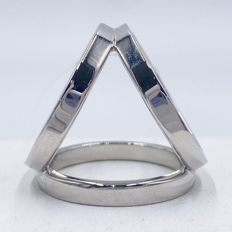 HERMES エルメス スカーフリング トリオ 601473S シルバー メタル