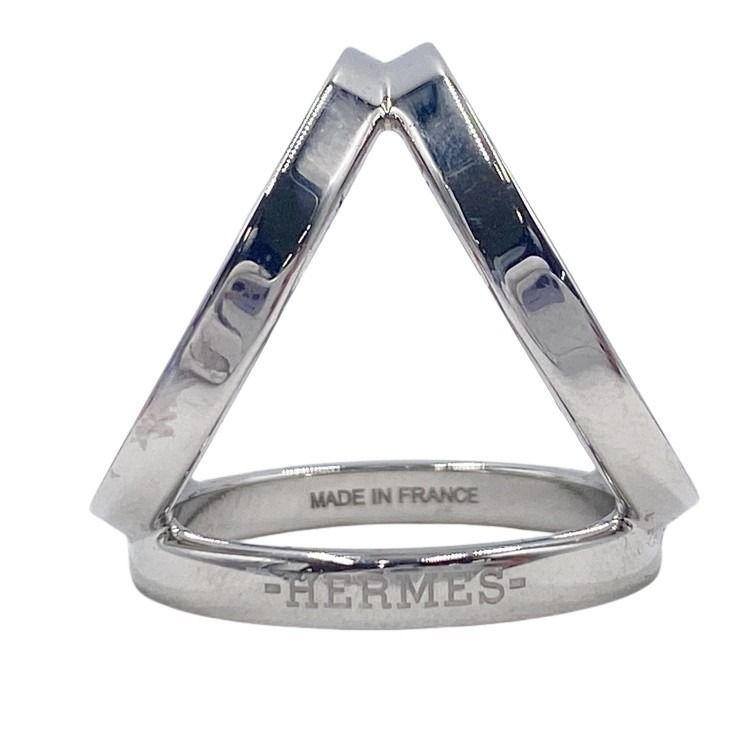 HERMES エルメス スカーフリング トリオ 601473S シルバー メタル