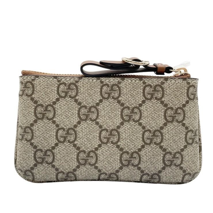 GUCCI グッチ コインケース GGスプリーム 819113 ベージュ ブラウン