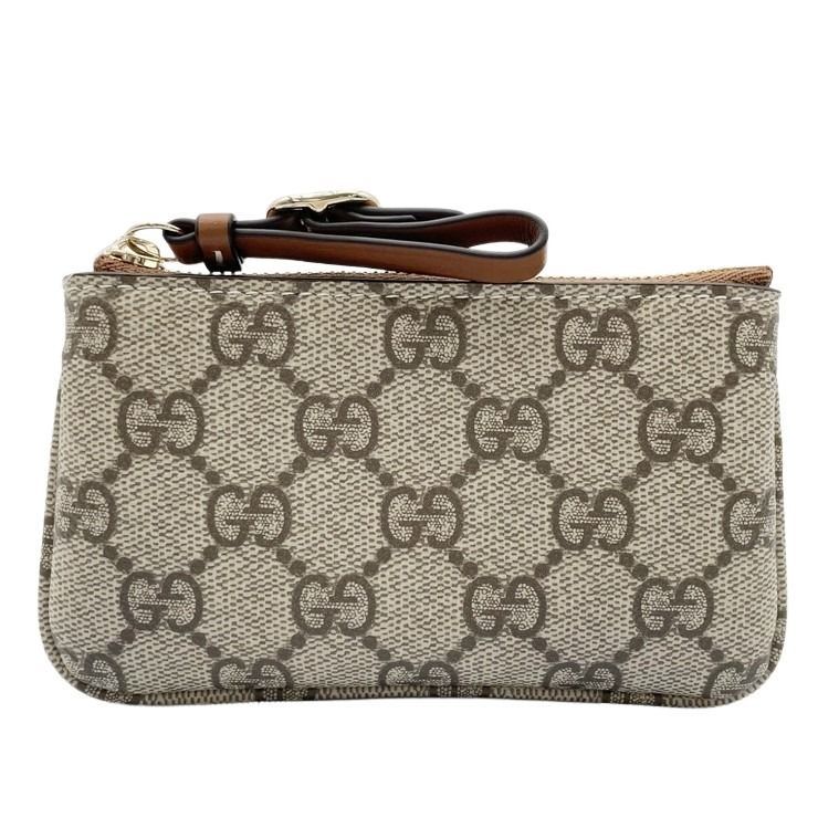 GUCCI グッチ コインケース GGスプリーム 819113 ベージュ ブラウン