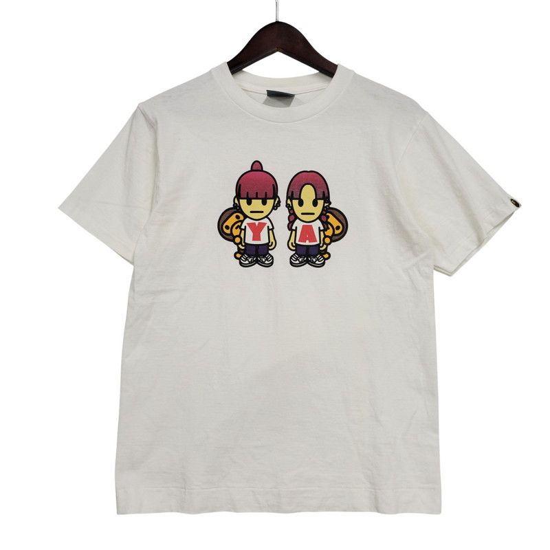 中古品】A BATHING APE アベイシングエイプ BABY MILO PUFFY SS TEE 