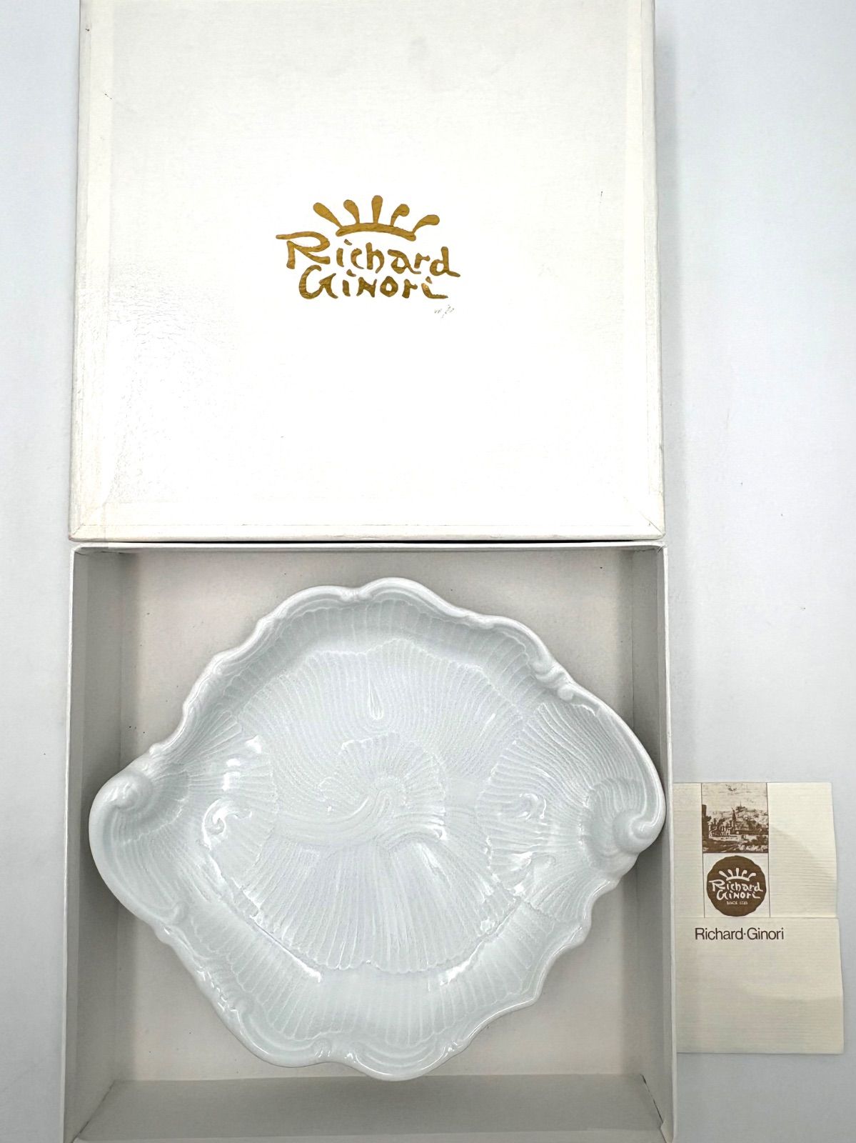 未使用保管品 Richard Ginori リチャードジノリ ベッキオホワイト