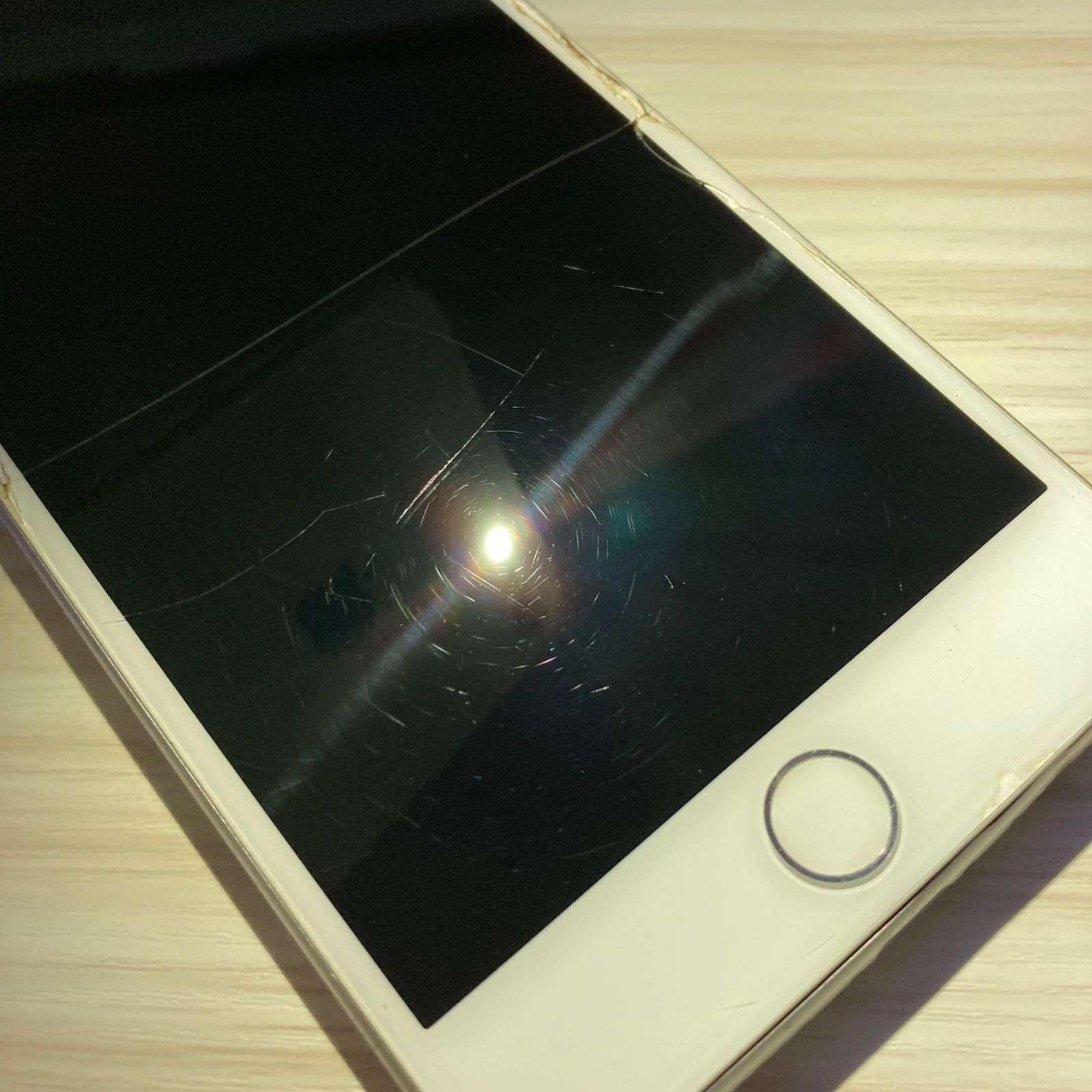 iPhone8 Plus 256GB Silver バッテリー74% au - メルカリ