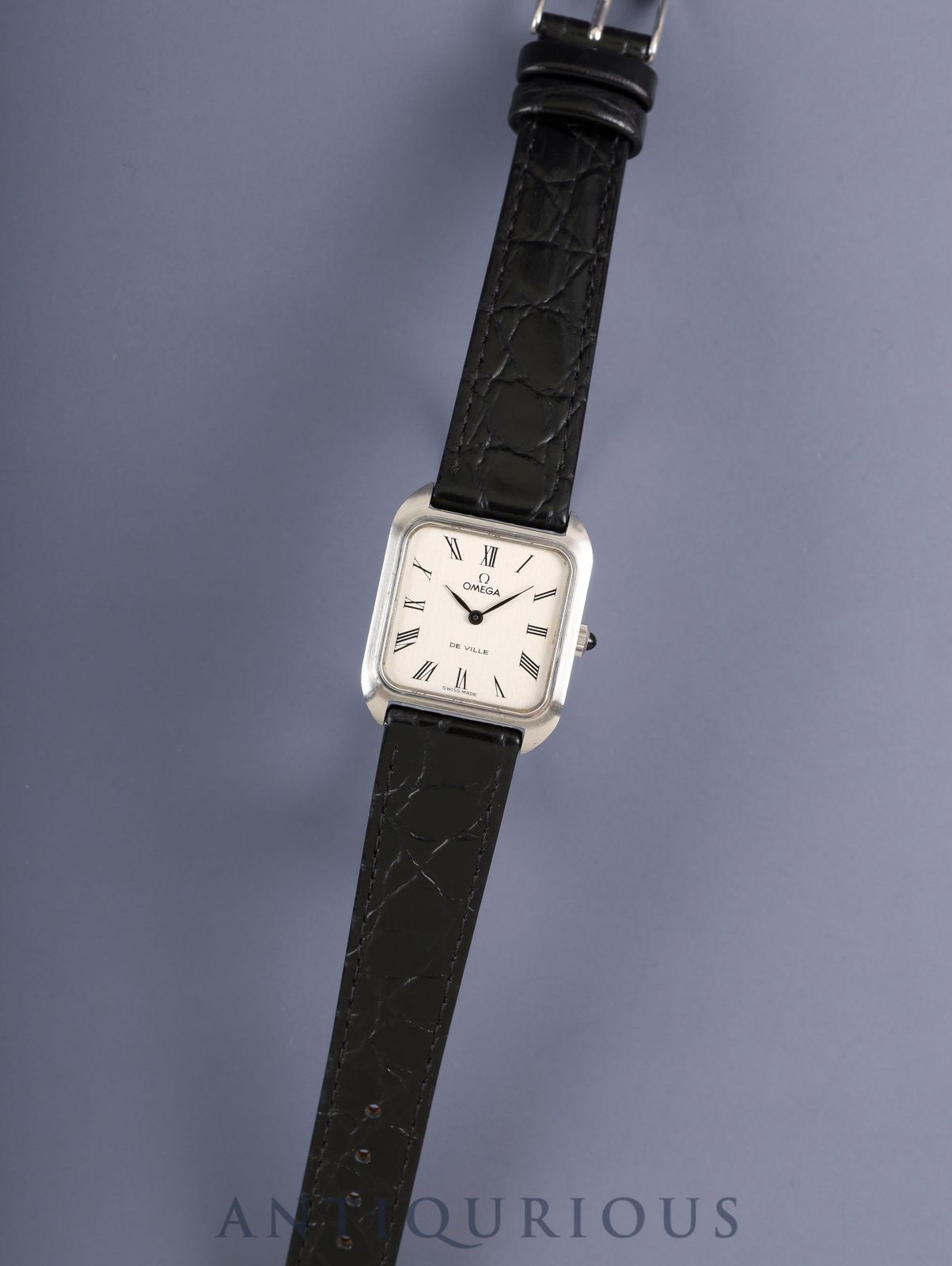 OMEGA オメガデ・ヴィルヴィンテージ 手巻き オメガ デ・ヴィル 511.0502 手巻き Cal.625 SS 革 社外ピンバックル
