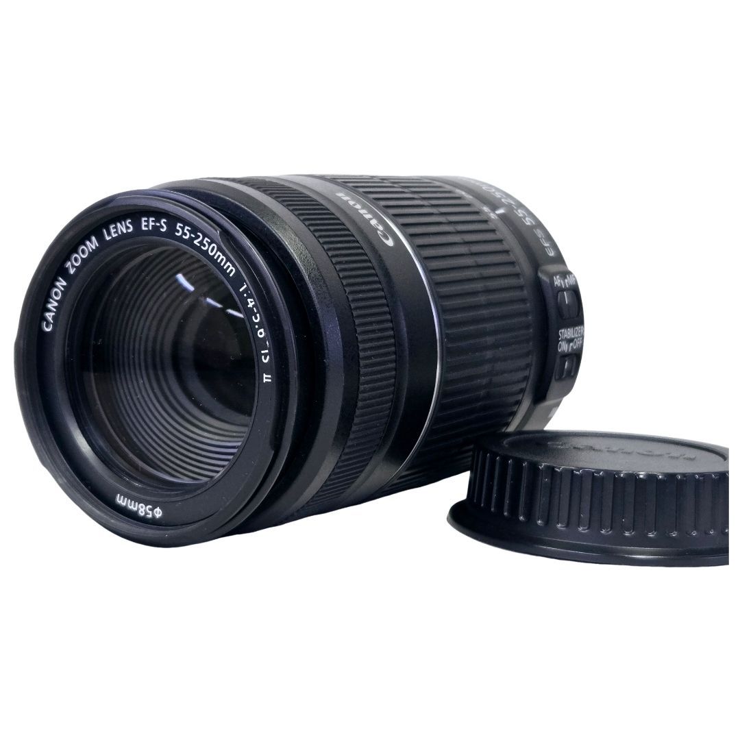 美品】 CANON キャノン EF-S 55-250mm F4-5.6 IS II #21020 - メルカリ