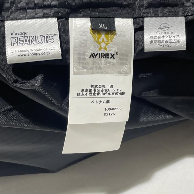 中古】AVIREX QUILTING JACKET サイズXL DSA-01-0118-75 ブラック
