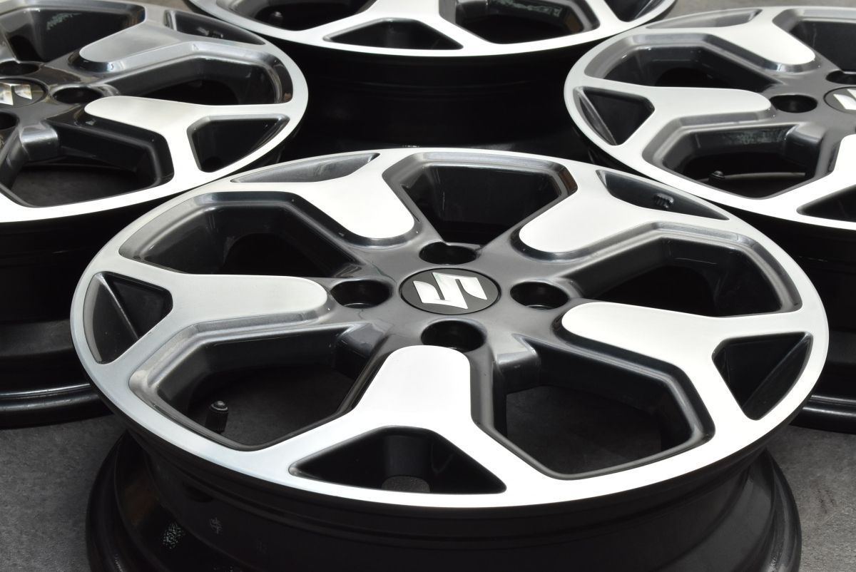 新車外し 美品】スズキ ハスラー Jスタイル II 純正 15in 4.5J +45