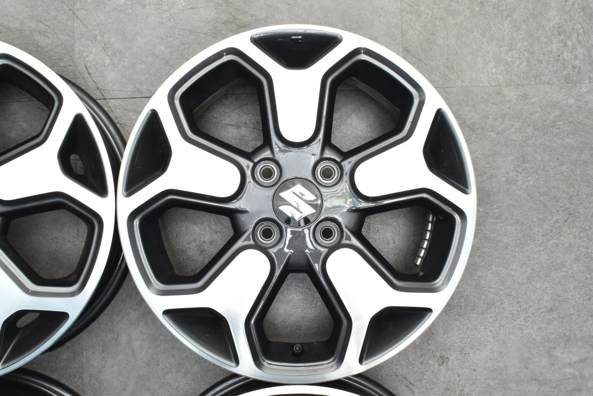 新車外し 美品】スズキ ハスラー Jスタイル II 純正 15in 4.5J +45