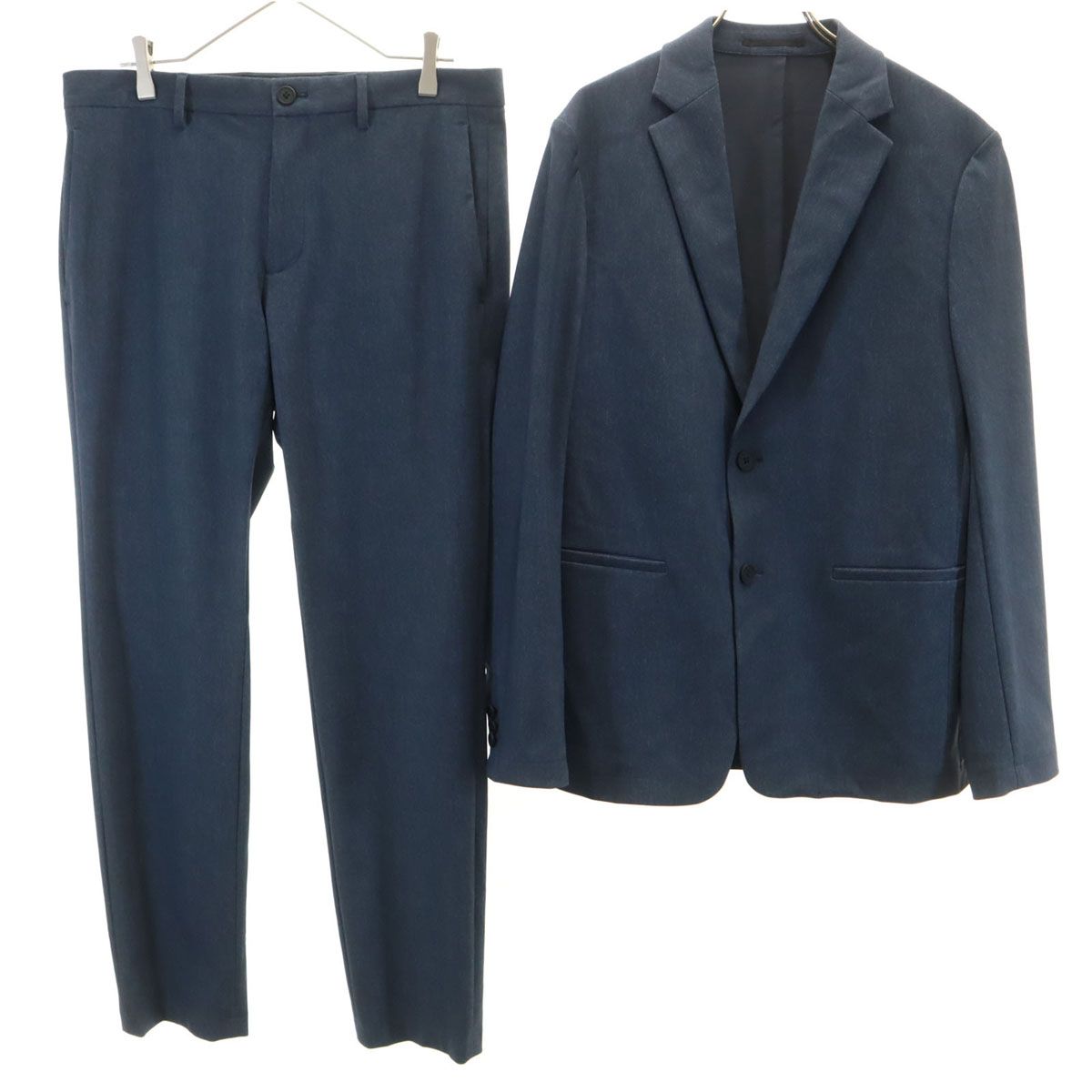 theory セオリー スーツ 上下 セットアップ 38 ネイビー ストレッチ