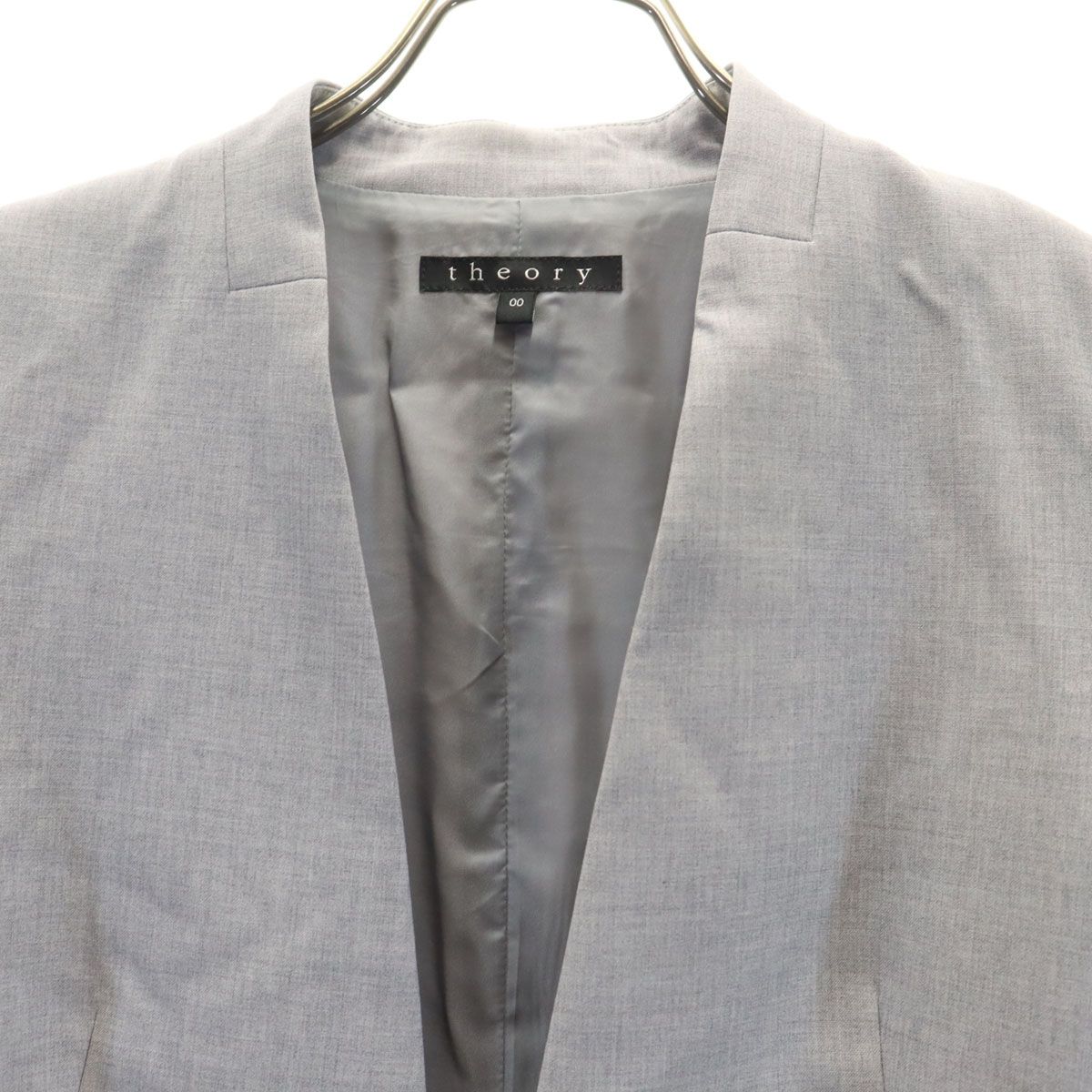 theory セオリー 日本製 ウール スカートスーツ 上下 セットアップ 0 0