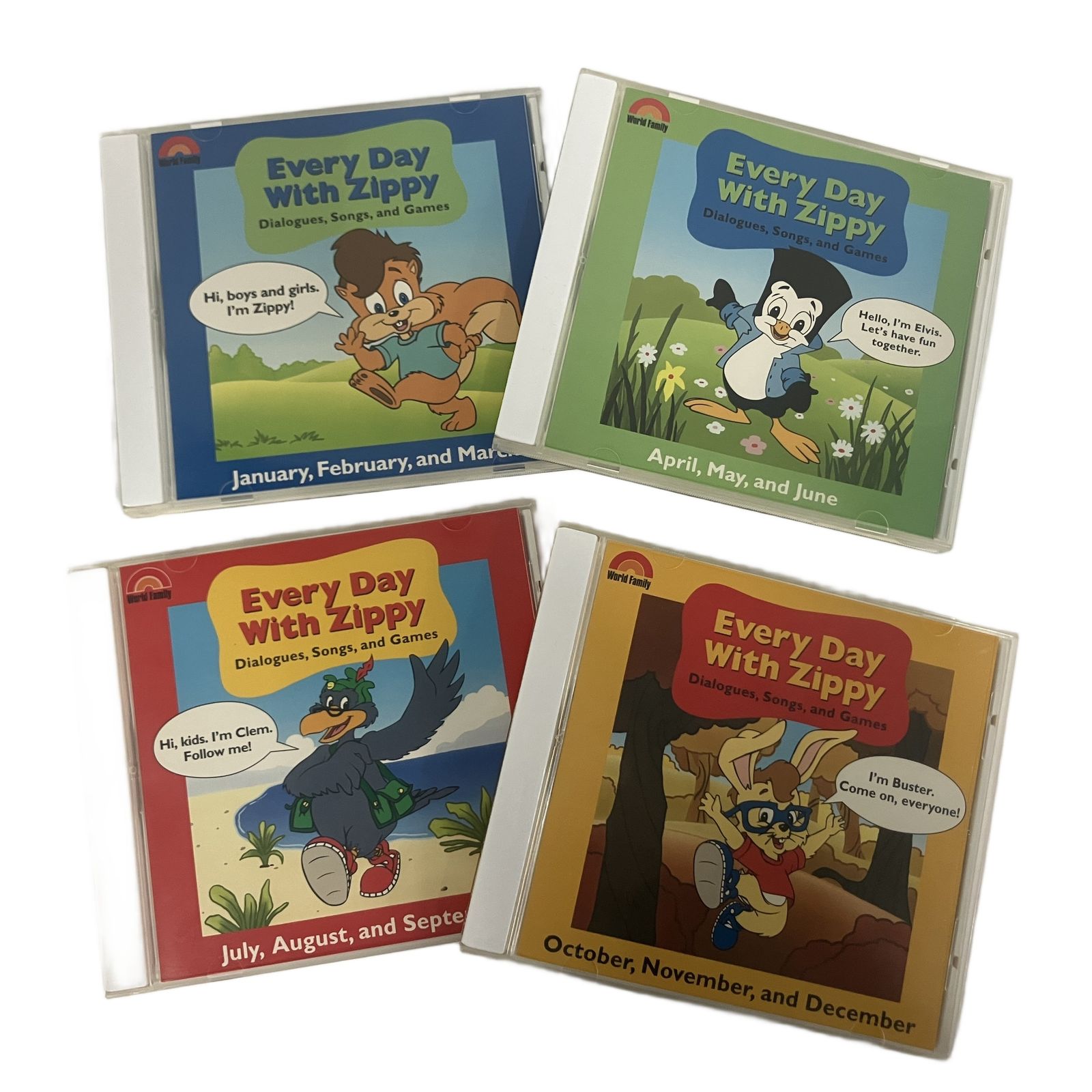 DWE ディズニーワールドオブイングリッシュ Zippy and Me セット 英語