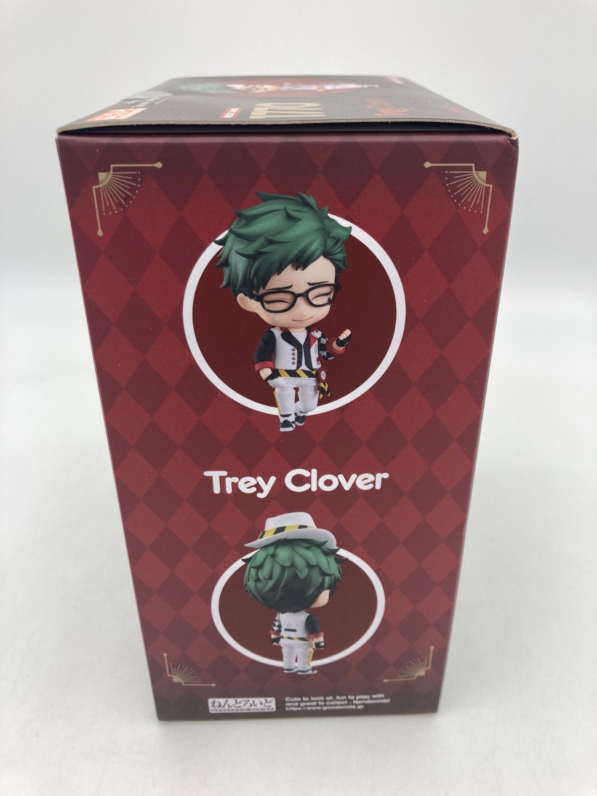 未開封品】ねんどろいど ツイステ トレイ・クローバー 缶バッジ付き