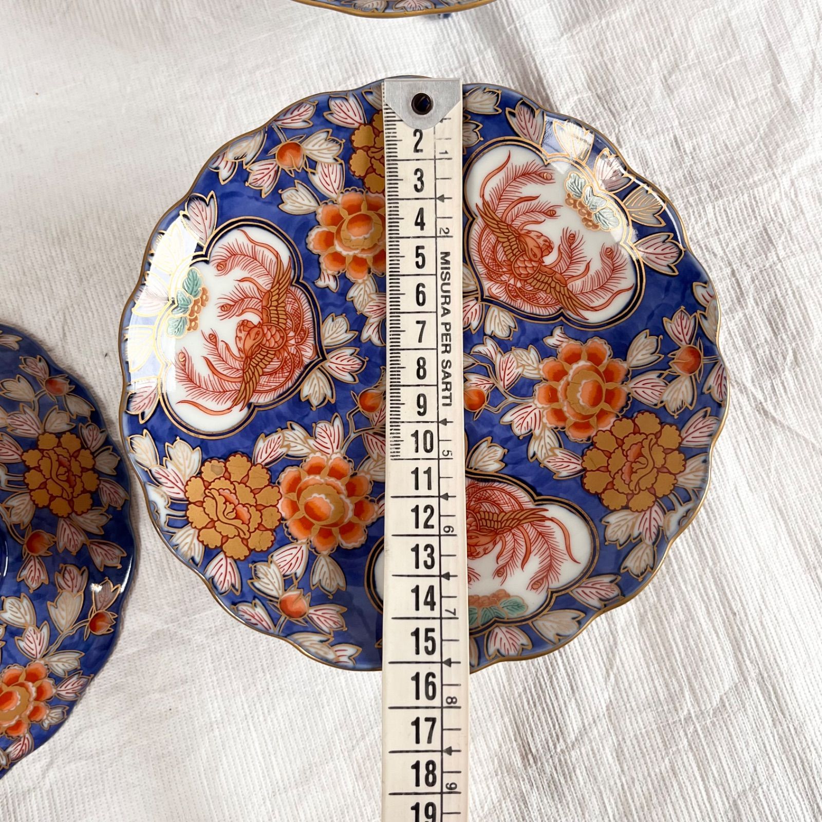 献上手古伊万里 三つ足高台鉢 銘々皿 幸楽窯 5客揃 - メルカリ