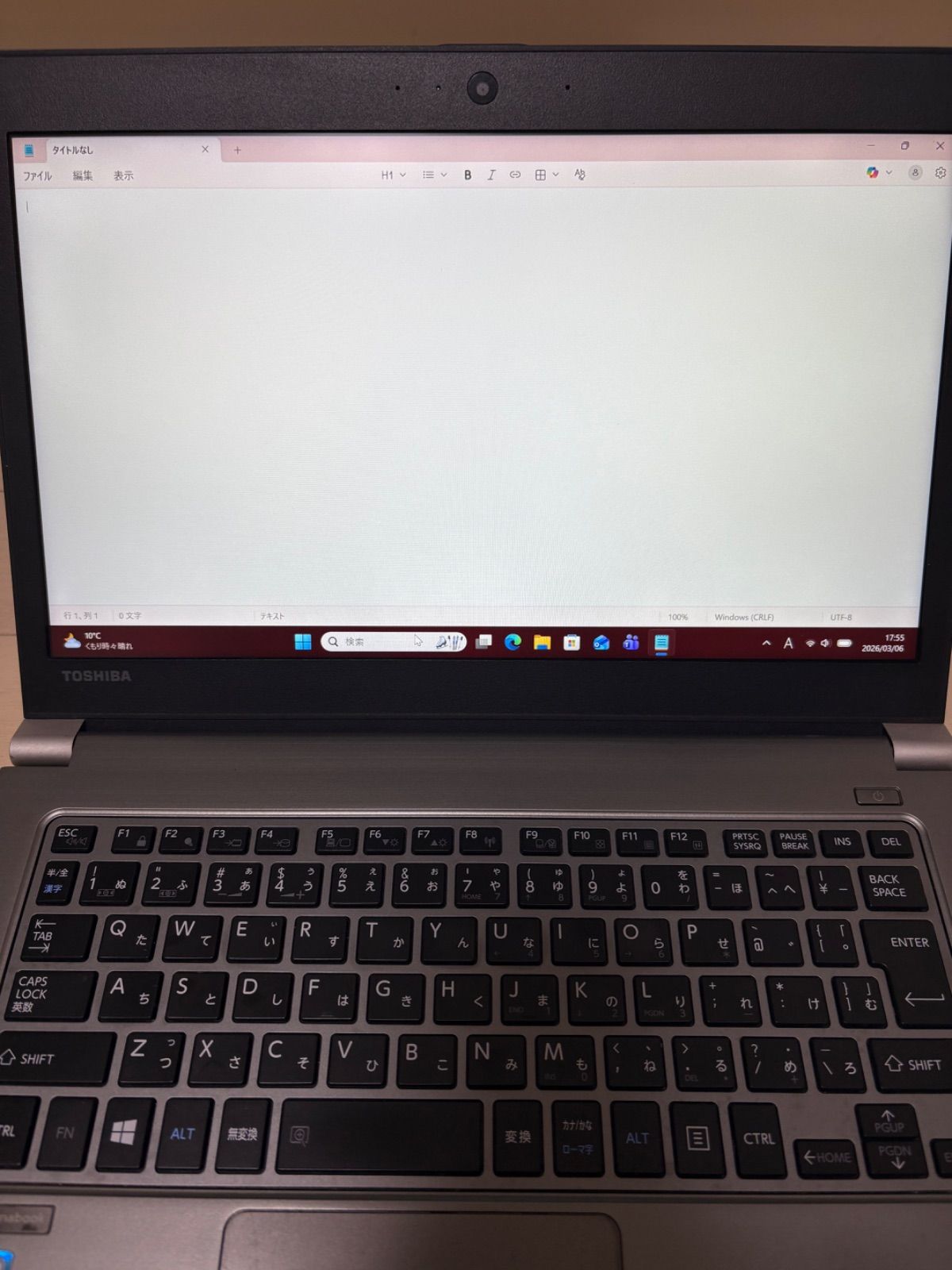 美品】東芝 dynabook R63/M Win11 SSD256GB - メルカリ