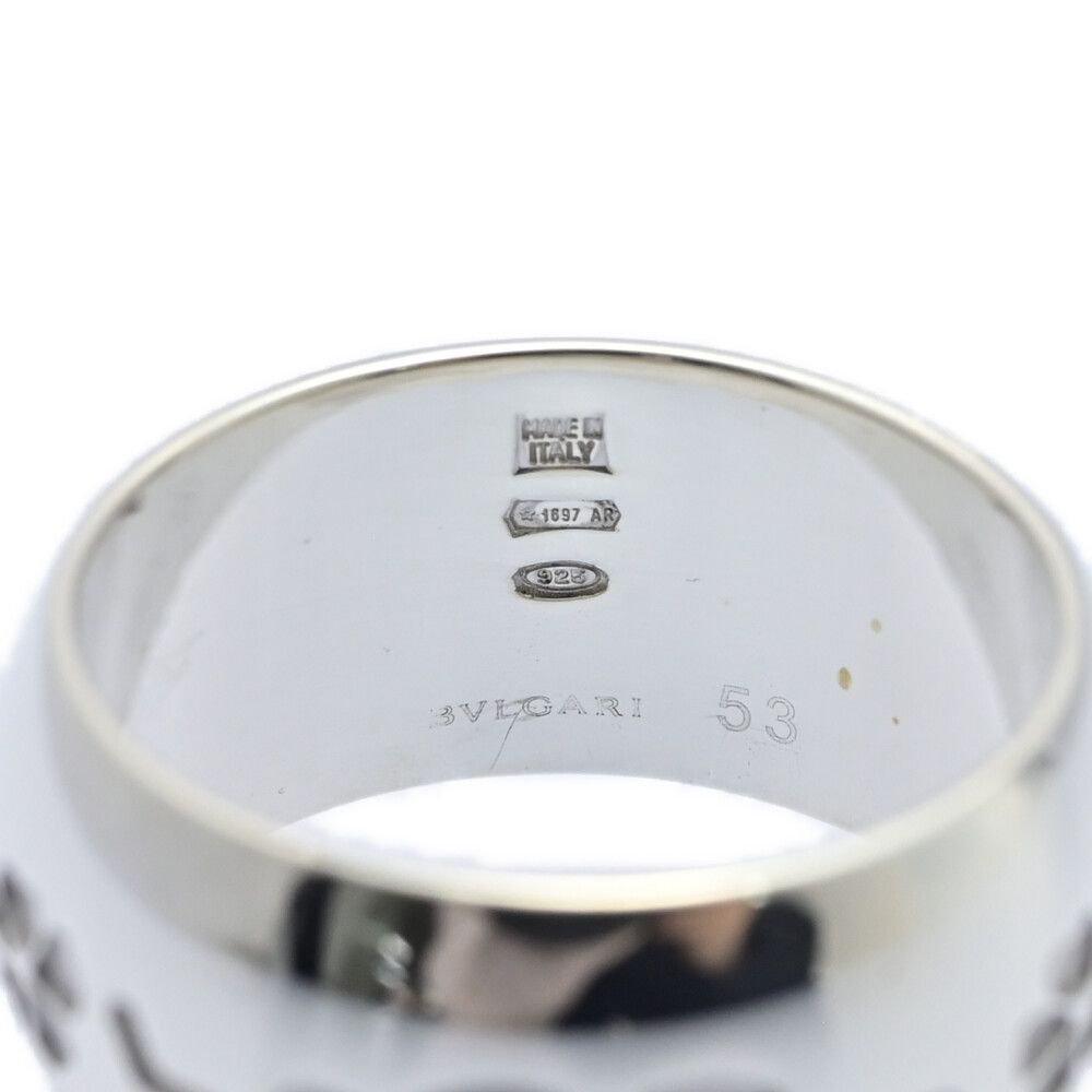 美品 BVLGARI ブルガリ セーブ ザ チルドレン リング 指輪 Sv925-9.0g