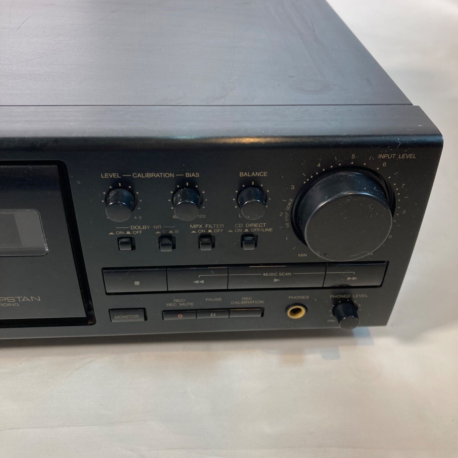 ジャンク】Victor 3ヘッド カセットデッキ TD-V515 - メルカリ