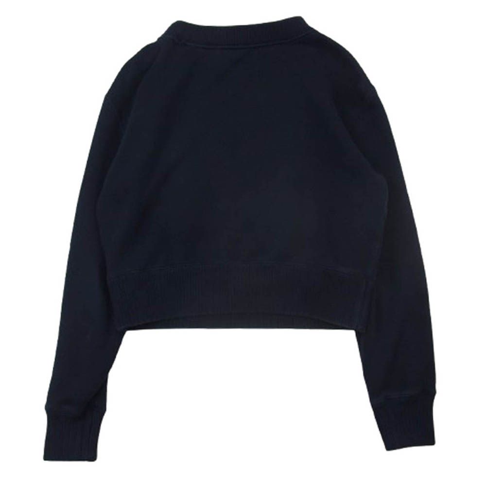 GUCCI グッチ 644664 XJDA4 UN PEU MOINS UN PEU PLUS ロゴ刺繍 ポケット スウェット ネイビー系 XXS【中古】 GUCCI グッチ 644664 XJDA4 UN PEU MOINS UN PEU PLUS ロゴ刺繍