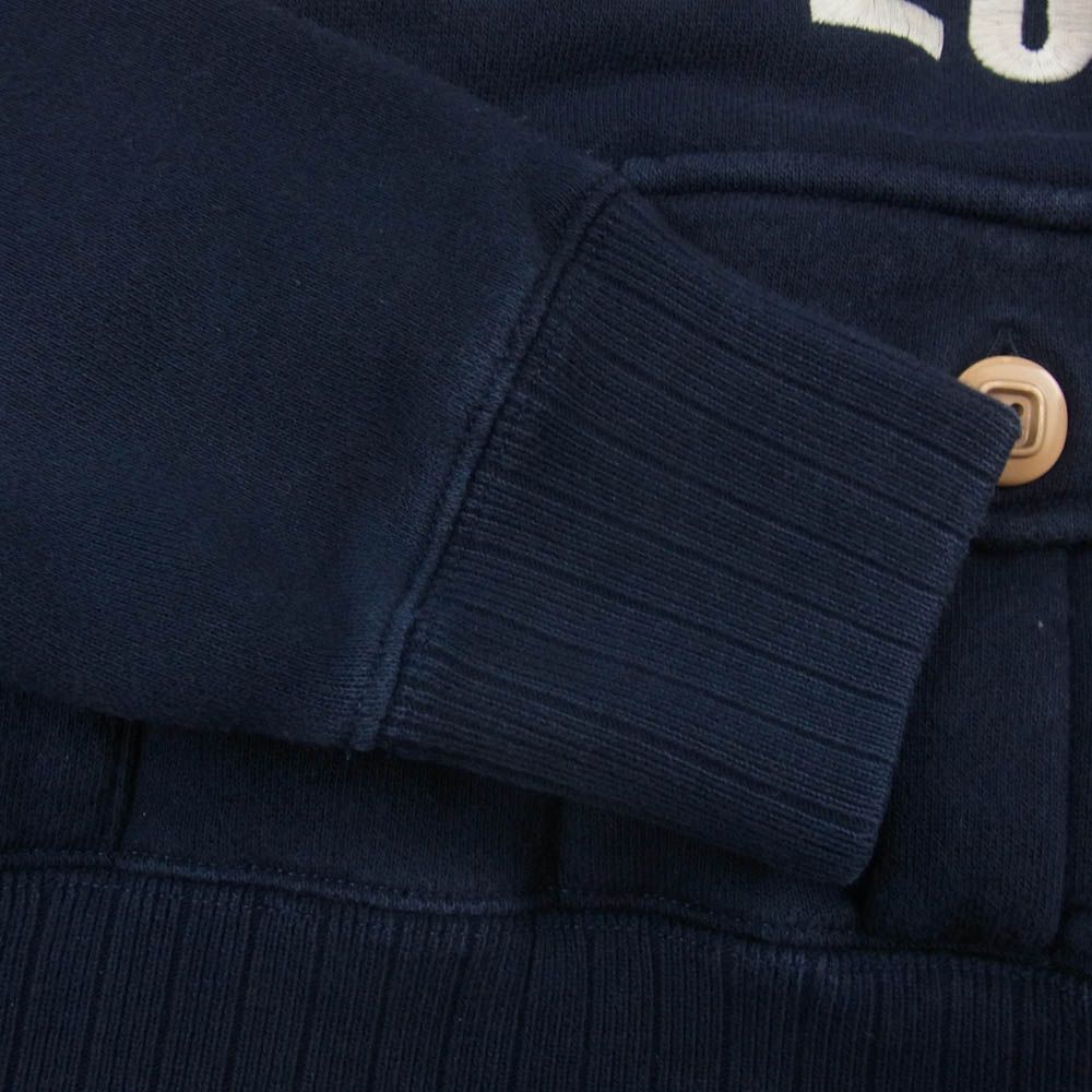 GUCCI グッチ 644664 XJDA4 UN PEU MOINS UN PEU PLUS ロゴ刺繍 ポケット スウェット ネイビー系 XXS【中古】 GUCCI グッチ 644664 XJDA4 UN PEU MOINS UN PEU PLUS ロゴ刺繍