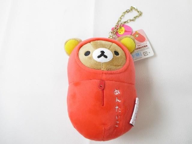良品 ホビー リラックマ めんたいこ ぶらさげぬいぐるみ リラックマ
