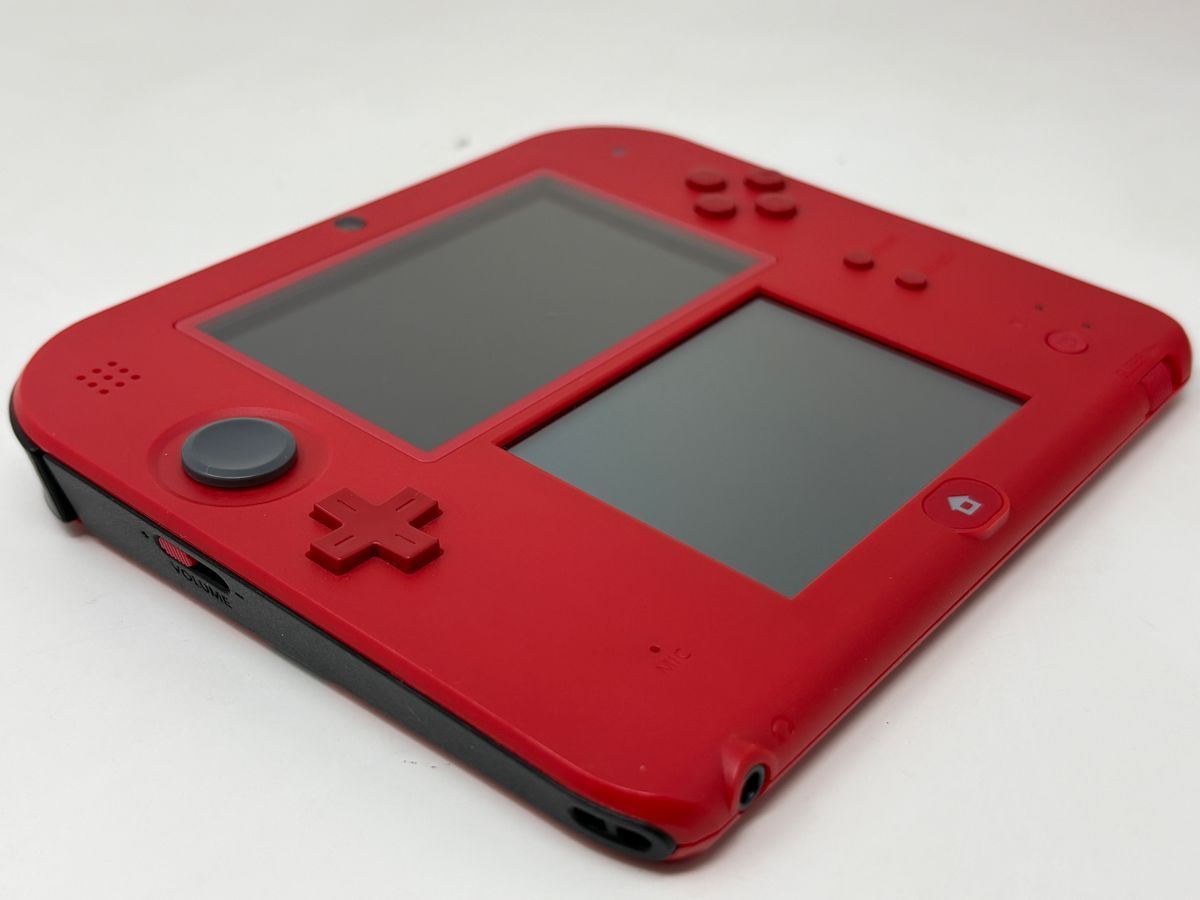未使用に近い】ニンテンドー 2DS レッド 本体 - メルカリ