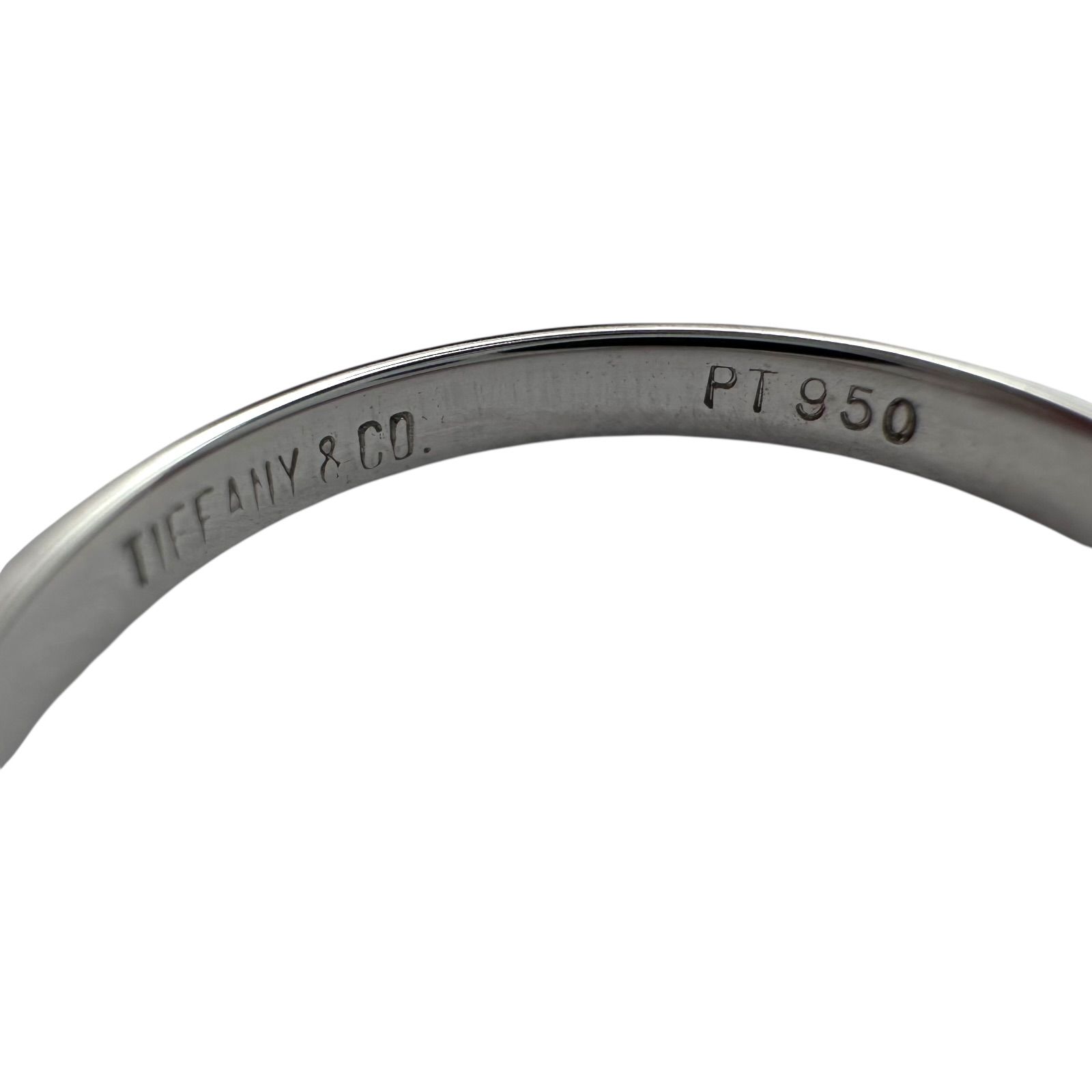 ティファニー TIFFANY＆CO ナイフエッジリング プラチナ Pt950