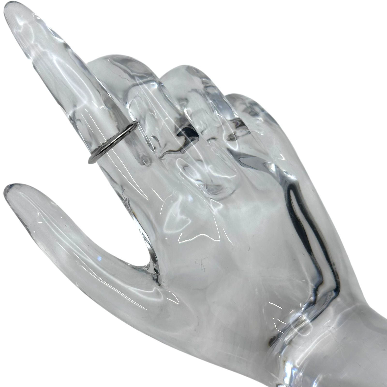 ティファニー TIFFANY＆CO ナイフエッジリング プラチナ Pt950