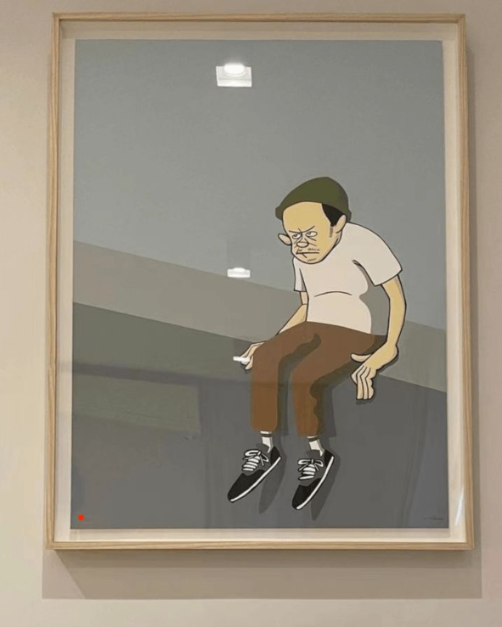 額装済】YUSUKE HANAI「Untitled」シルクスクリーン/花井祐介 - メルカリ