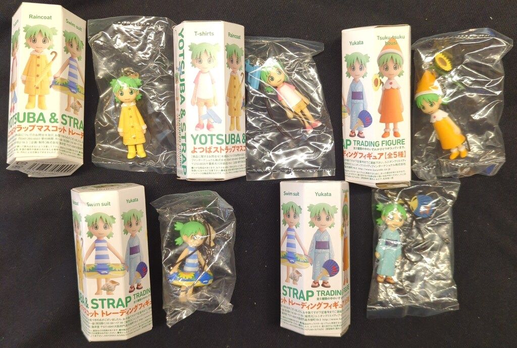 海洋堂 ストラップマスコット/よつばと 全5種セット