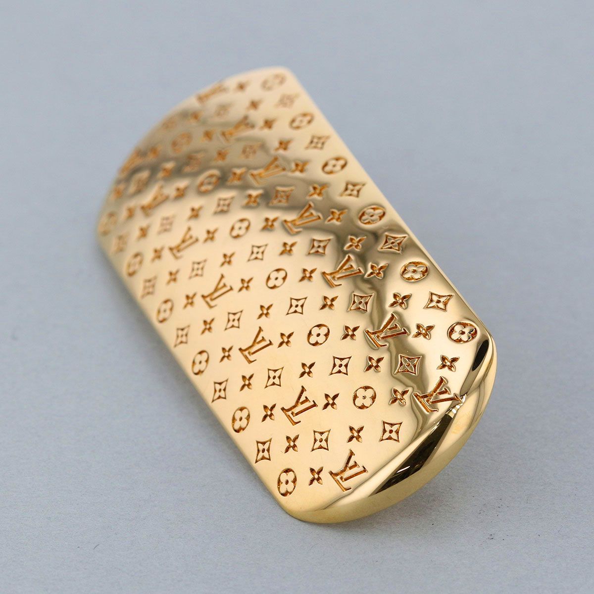 LOUIS VUITTON ルイ・ヴィトン バレッタ ナノグラム バレッタ M80277