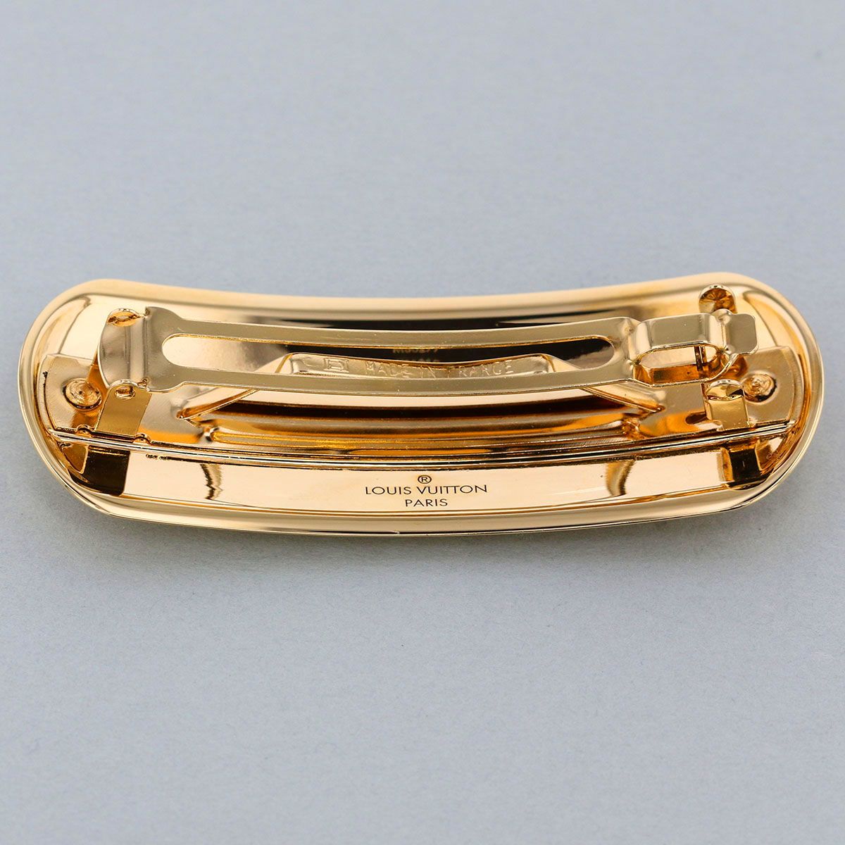 LOUIS VUITTON ルイ・ヴィトン バレッタ ナノグラム バレッタ M80277