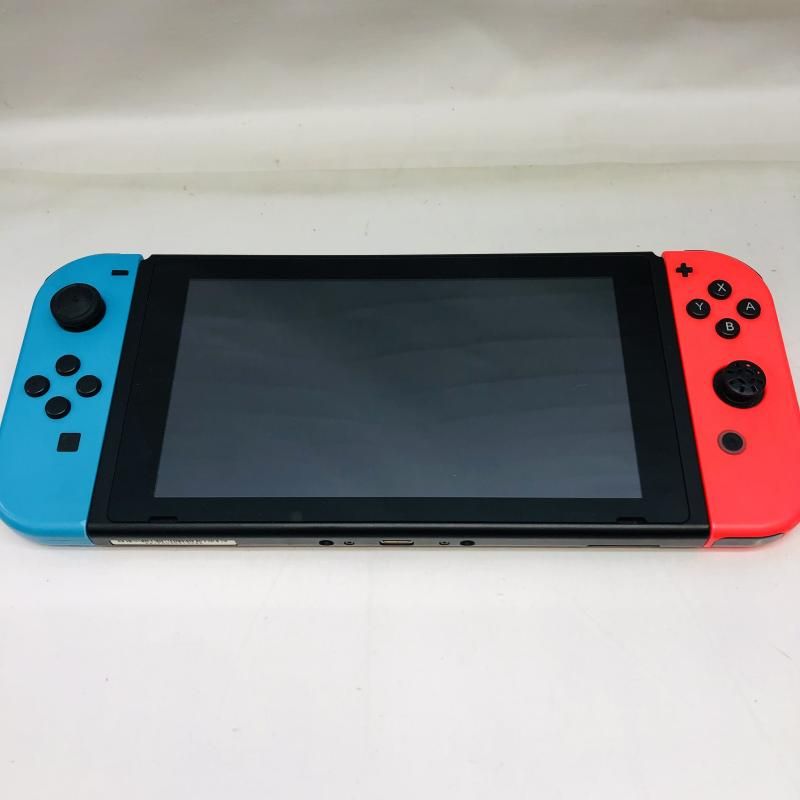 中古】本体S）ｼﾞｬﾝｸ)Switch 青/赤 ｹｰﾌﾞﾙ付き 動作未保証[22