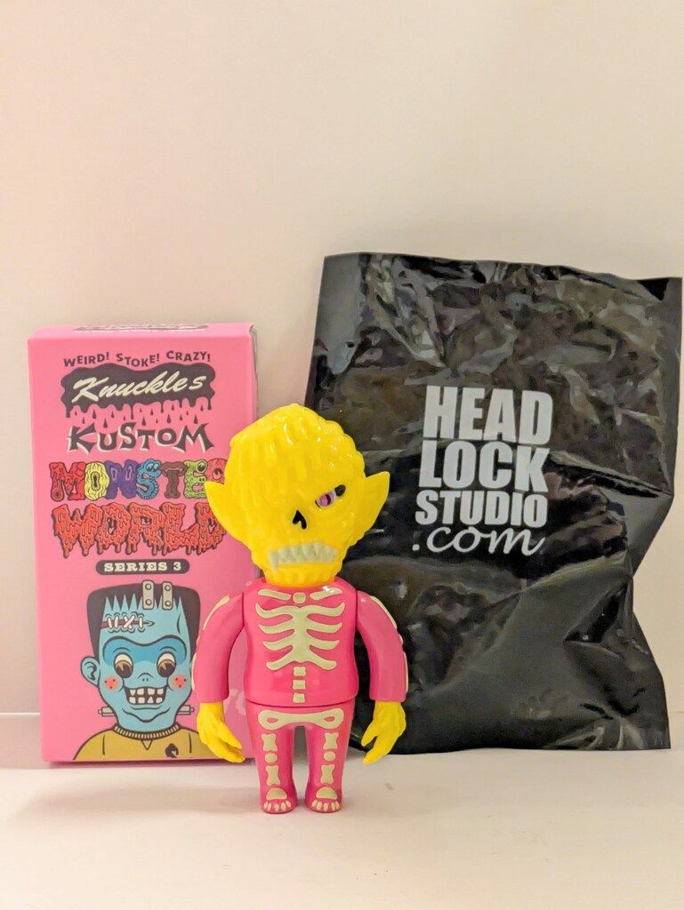 HOW2WORK Knuckle's Kustom Monster World series3 HEAD LOCK STUDIO