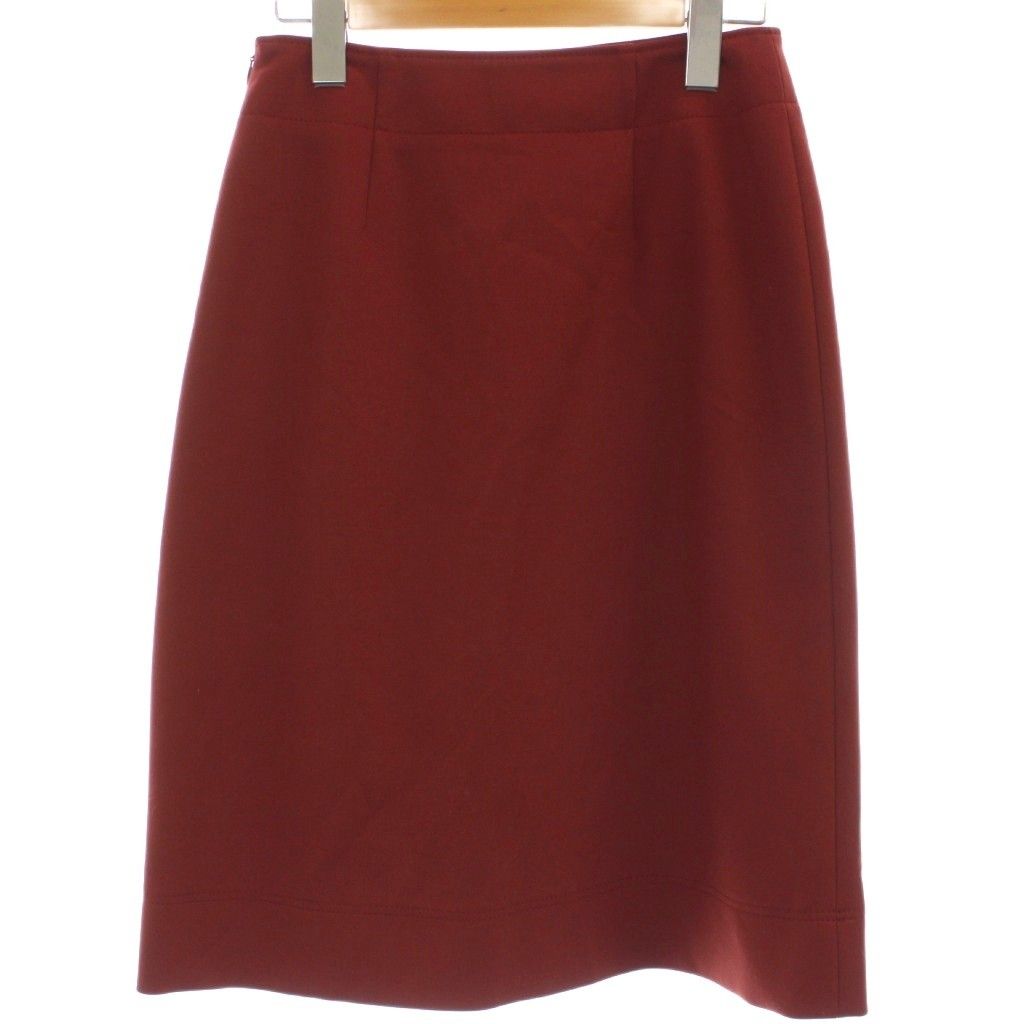 ヒューゴボス HUGO BOSS タイトスカート IT36 テラコッタ ひざ下丈