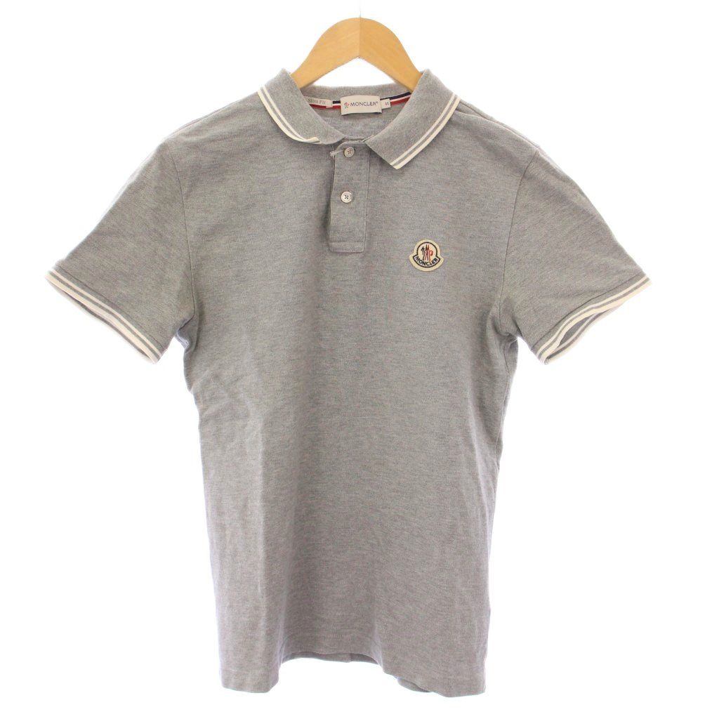 モンクレール MONCLER Slim Fit ポロシャツ 半袖 レギュラーカラー