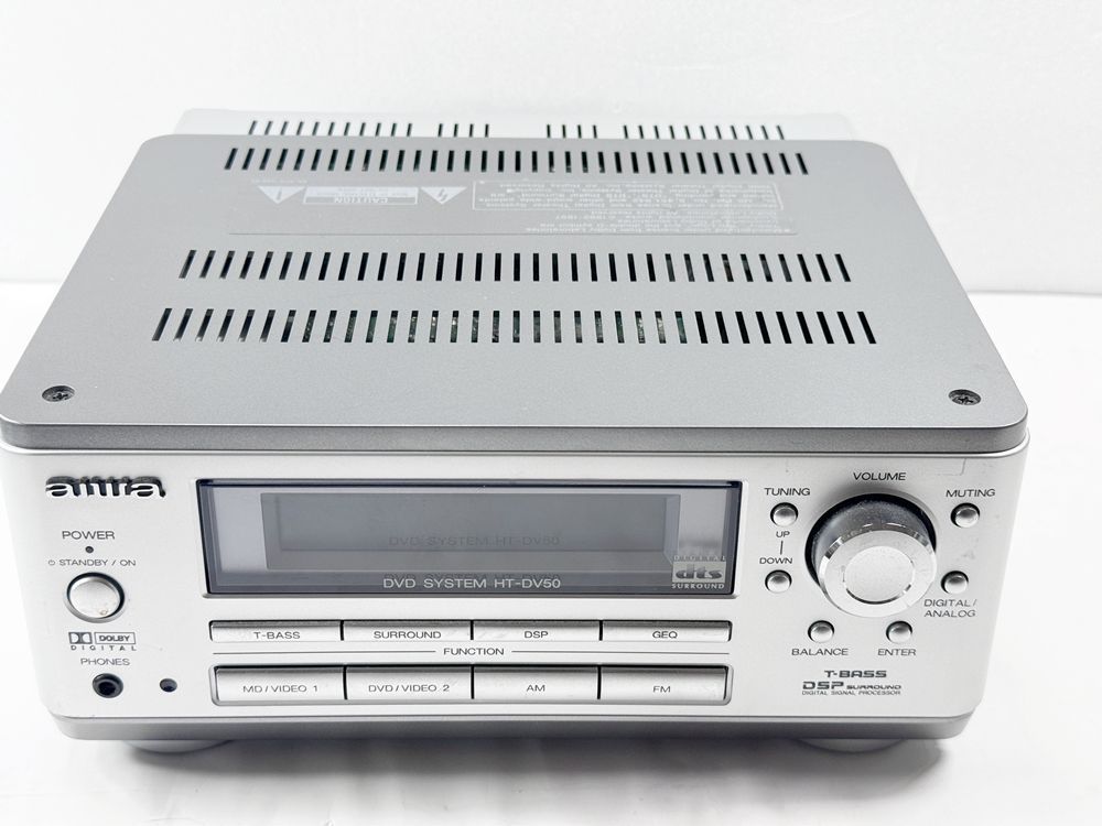 HY】【美品】AIWA AV-HD50 AVレシーバー ホームシアターシステム(HT