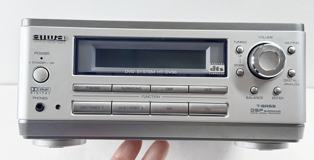 HY】【美品】AIWA AV-HD50 AVレシーバー ホームシアターシステム(HT