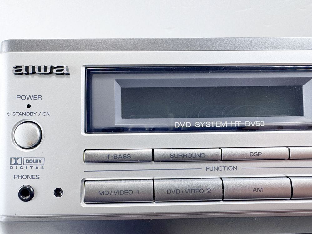 HY】【美品】AIWA AV-HD50 AVレシーバー ホームシアターシステム(HT