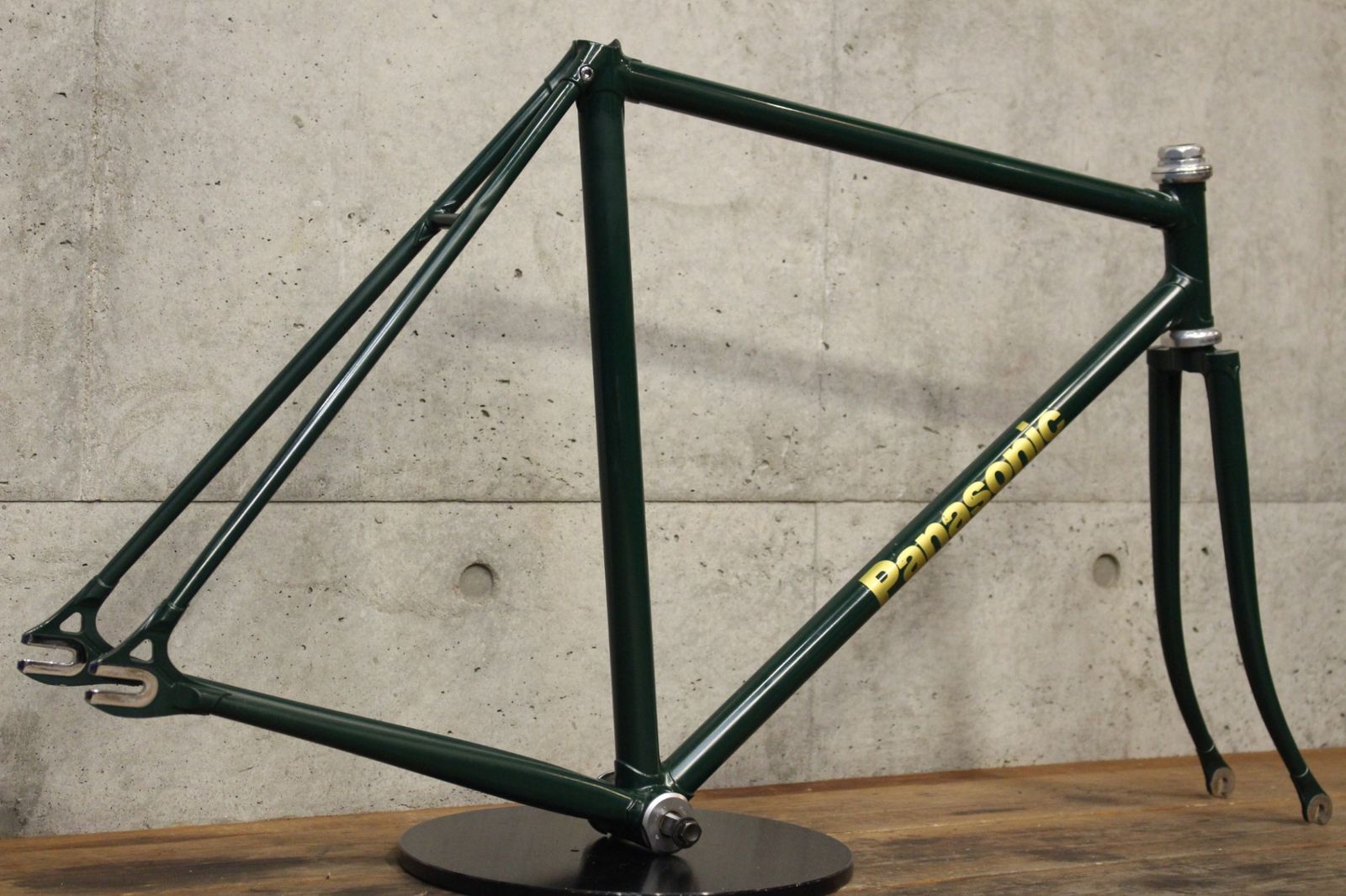 パナソニック Panasonic クロモリ ピスト トラック 競輪 NJS フレーム