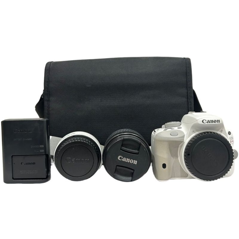 キヤノン Canon デジタル一眼レフカメラ EOS Kiss X7 ダブルレンズ