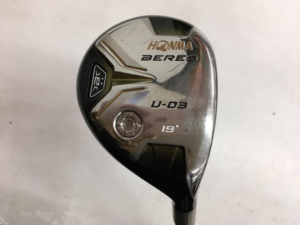 ホンマゴルフ　ベレス U-03　19度　ARMRQ 8 49 2S　SRフレックス　ユーティリティ　　ゴルフドゥ！水戸店【最短即日発送】