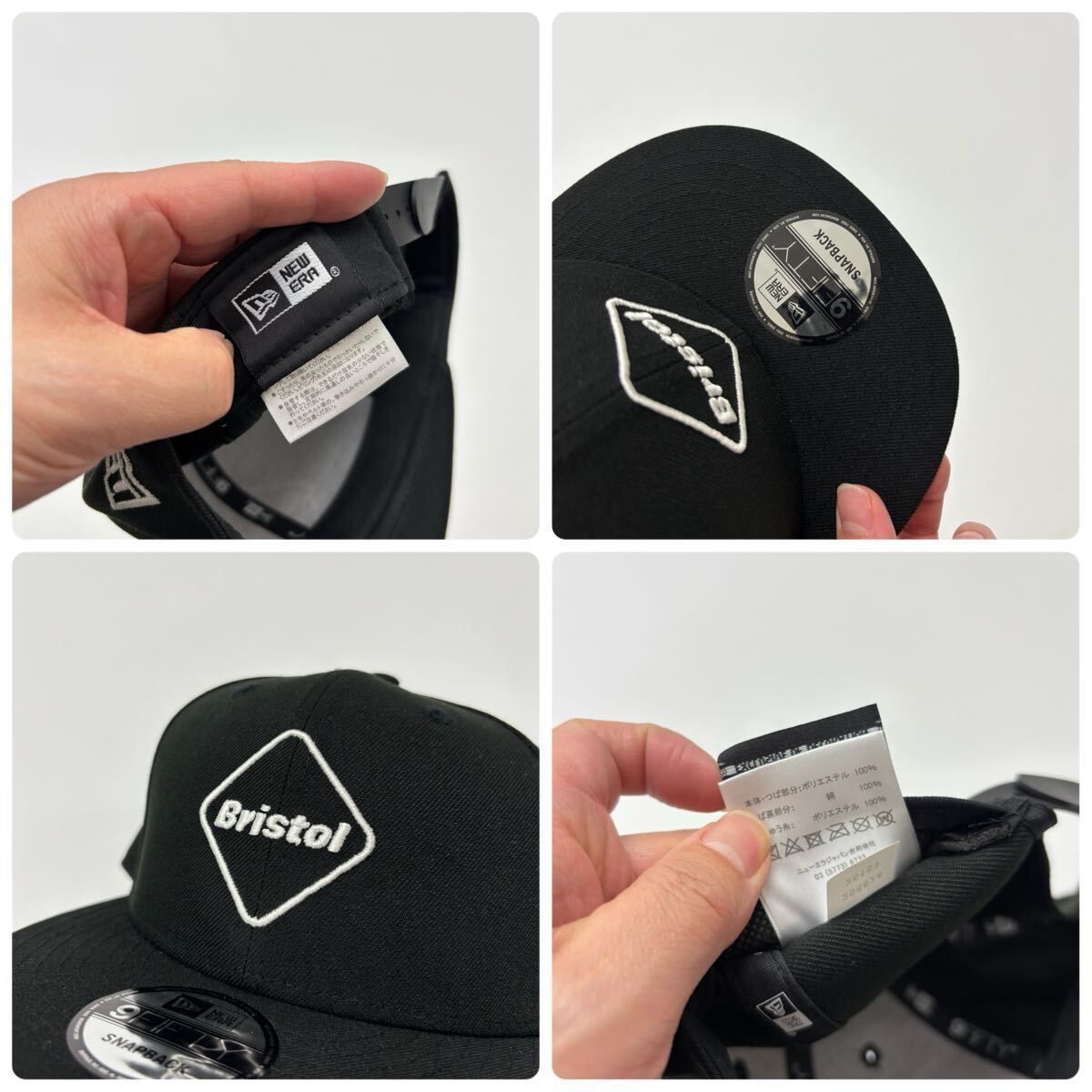 25aw 2025 良品 F.C.Real Bristol FCRB NEWERA EMBLEM 9FIFTY CAP