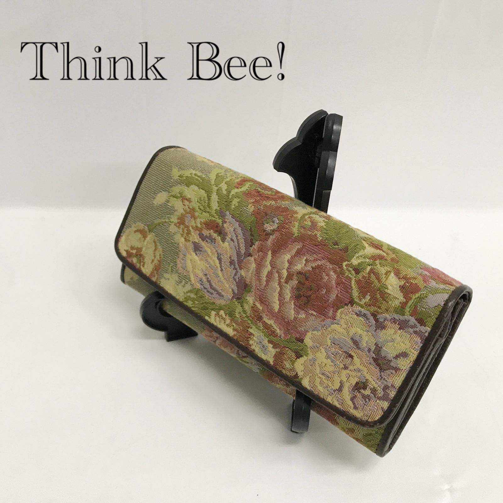 Think Bee! シンクビー 長財布 A000152 ロングウォレット ゴブラン 花 