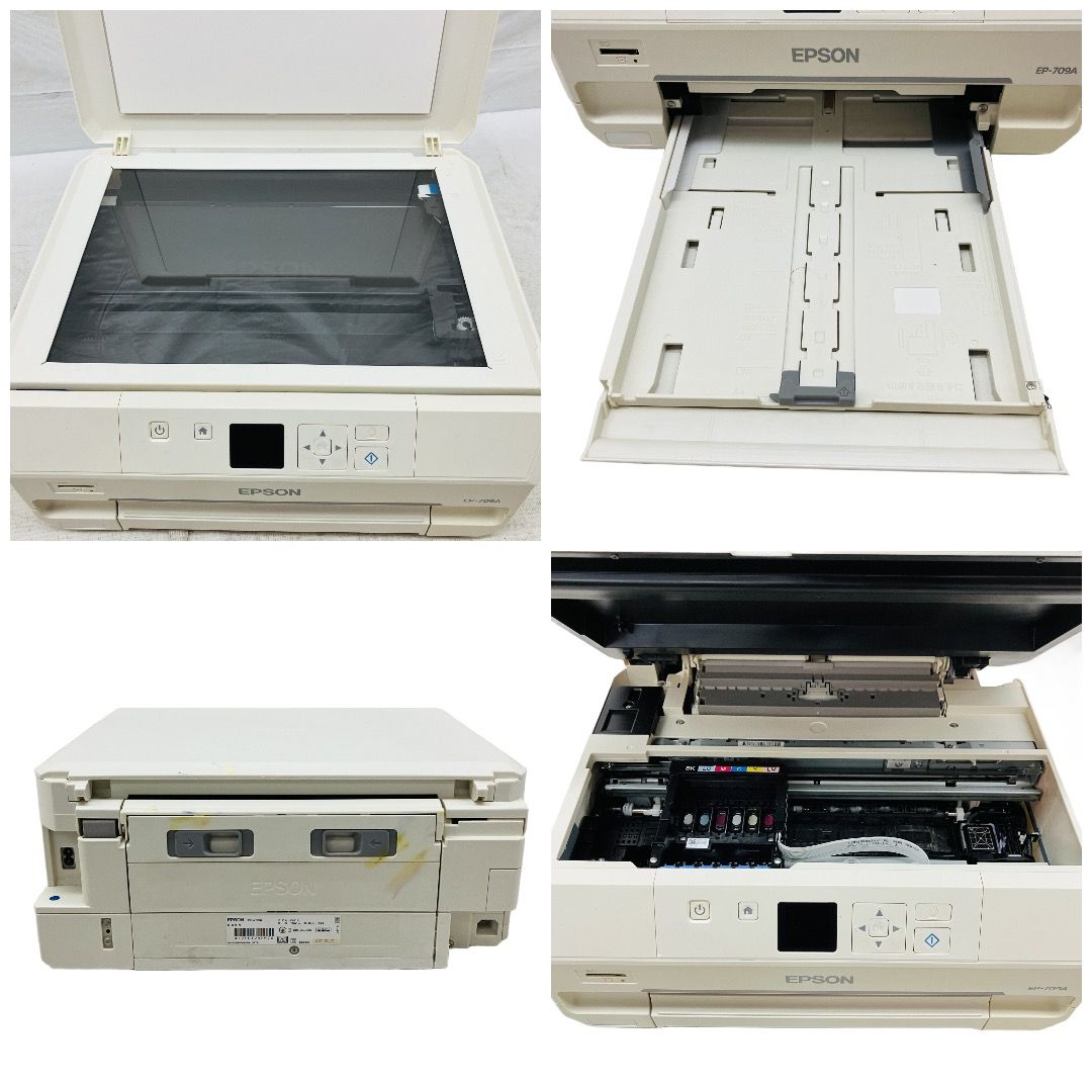 EPSON EP-709A インクジェットプリンター 2017年製 中古 - メルカリ