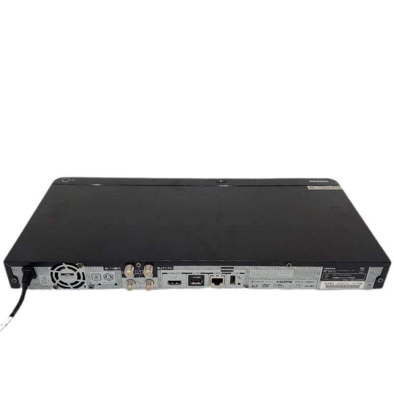 東芝 REGZA ブルーレイレコーダー DBR-W508 ブラック 通電のみ確認