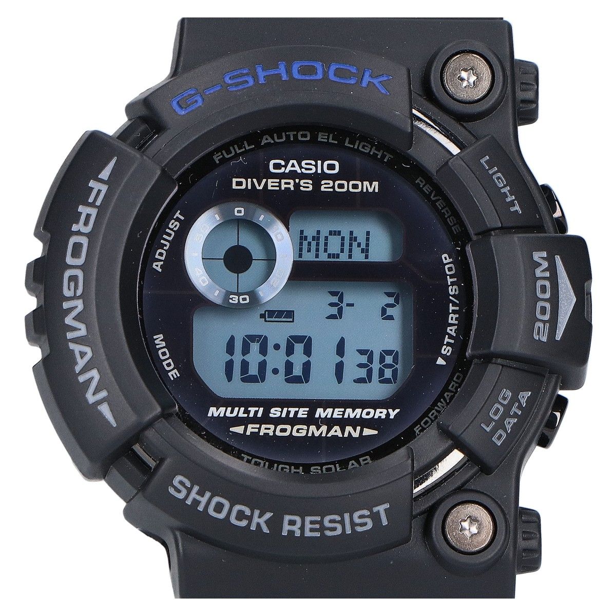 G-SHOCK ジーショック 【新品同様】GW-225C-1JF FROGMAN フロッグマン