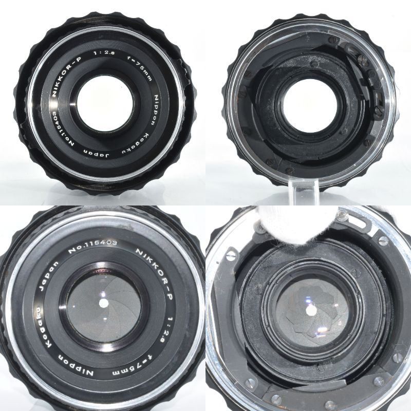 ゼンザブロニカ】Zenza Bronica C2 + NIKKOR-P 75mm F2.8 中判フィルム