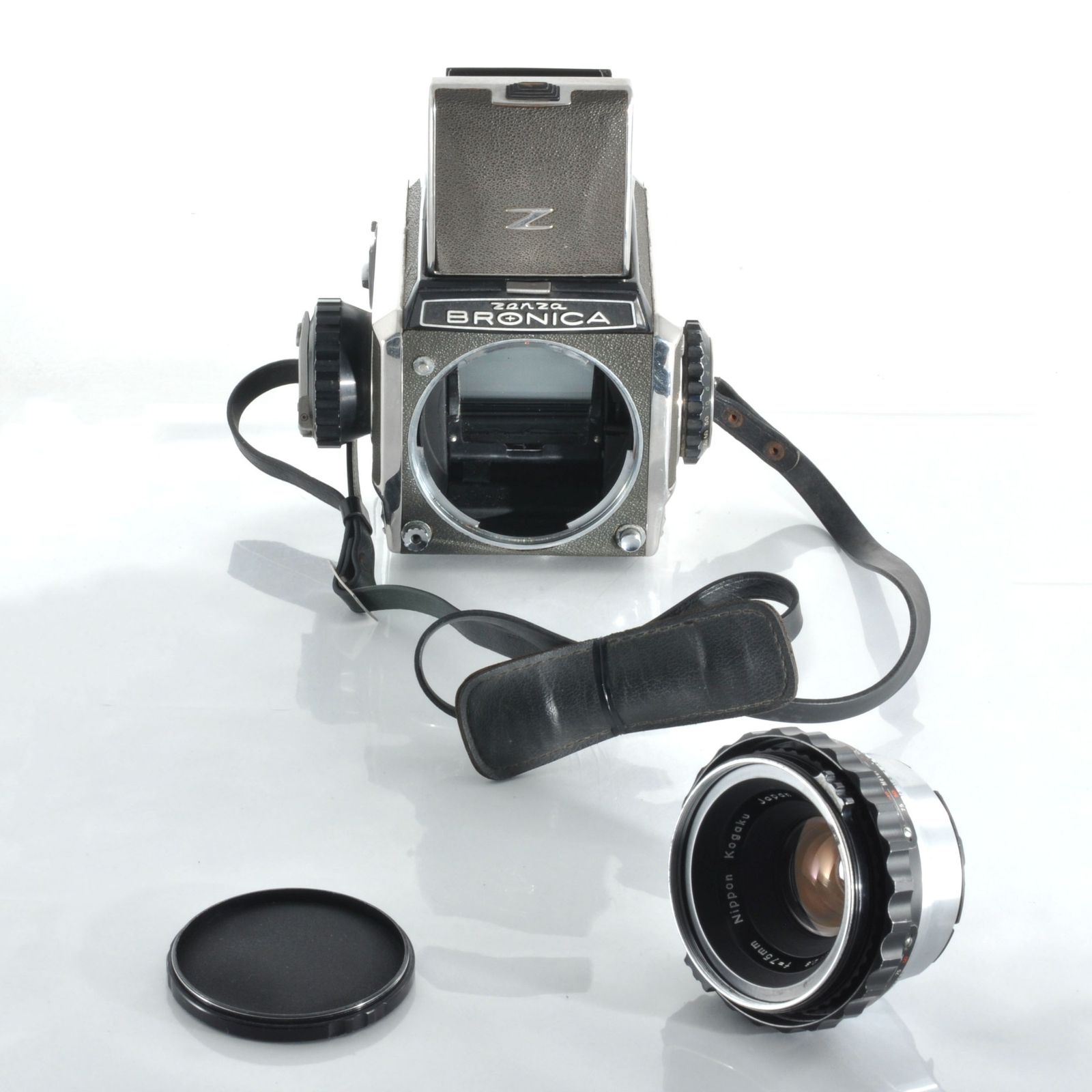 ゼンザブロニカ】Zenza Bronica C2 + NIKKOR-P 75mm F2.8 中判フィルム