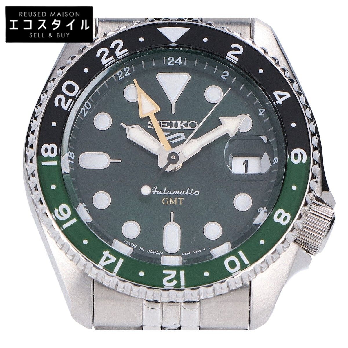 SEIKO セイコー 【美品】SBSC019 4R34 5スポーツ SKX series 