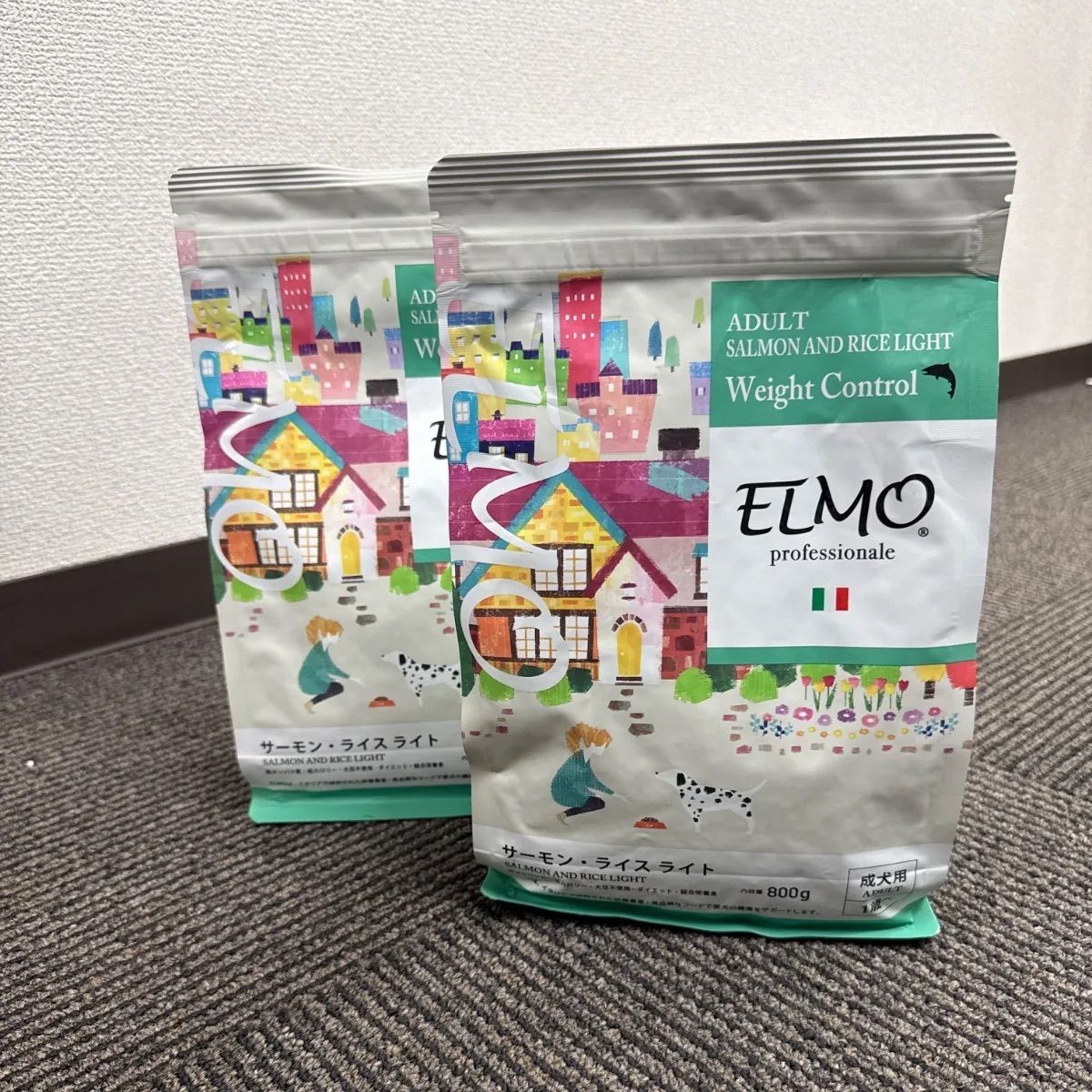 新品未開封】ELMO エルモサーモン・ライス ライト 800g×2 1.6キロ